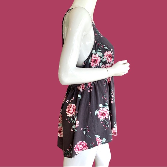 TORRID BABYDOLL CHALLIS SWEETHEART TANK. SIZE 00 - Picture 4 of 9